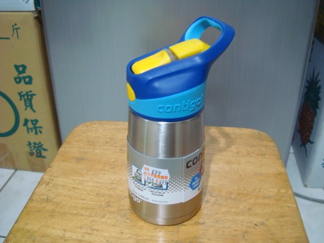 全新 不鏽鋼  contigo 水壺295ml