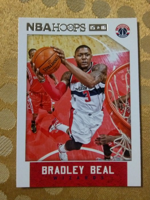 2015-16 Panini Hoops 巫師 Bradley Beal 7 10元起標