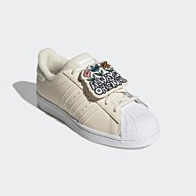 南◇2022 3月 adidas SUPERSTAR 經典 米白 彩色 童趣 女款 花 貝殼頭 休閒 GW0592