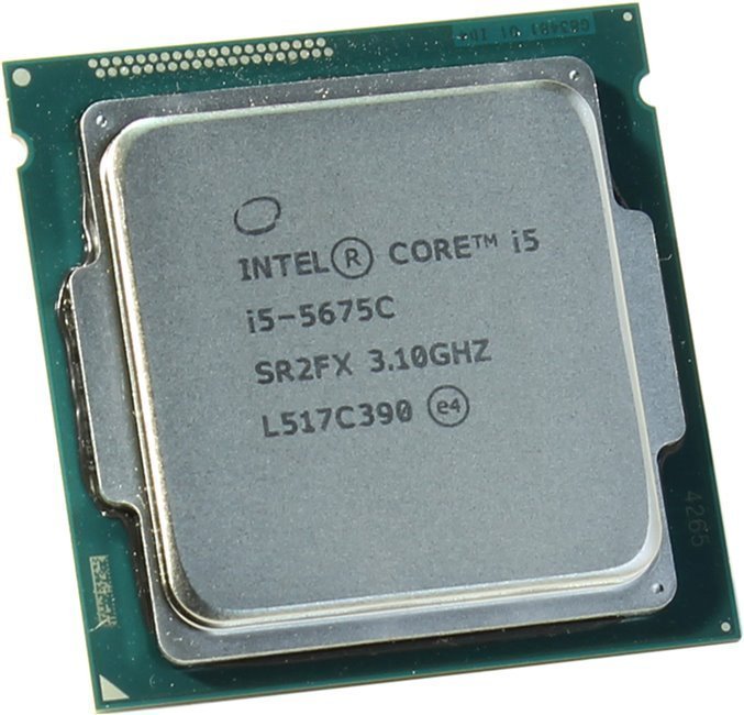 含稅】Intel Core i5-5675C 3.1G 65W 1150 最強內顯4核4線正式CPU 一年