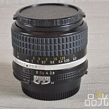 【品光數位】Nikon Nikkor AiS 24mm F2.8 定焦 大光圈 人像 手動鏡 #107417