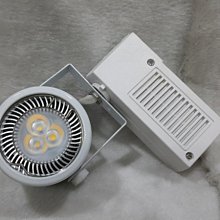 DIY水電材料  MR16/LED軌道燈 附5W LED投光燈泡