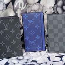 LV M30270 Coin Holder Monogram 卡片夾 亮藍