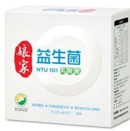 【小圓仔全球購】買3送1 買5送2 娘家益生菌 益生菌 2g* 60入