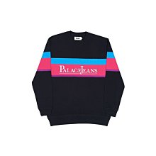 【日貨代購CITY】2017AW PALACE JEANS CREW BLACK 大學TEE 復古 英倫風 現貨