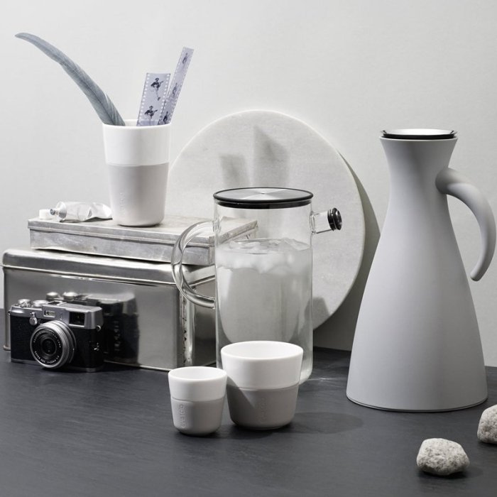 丹麥Eva Solo latte拿鐵咖啡杯北歐簡約握杯隔熱杯陶瓷杯情侶對杯