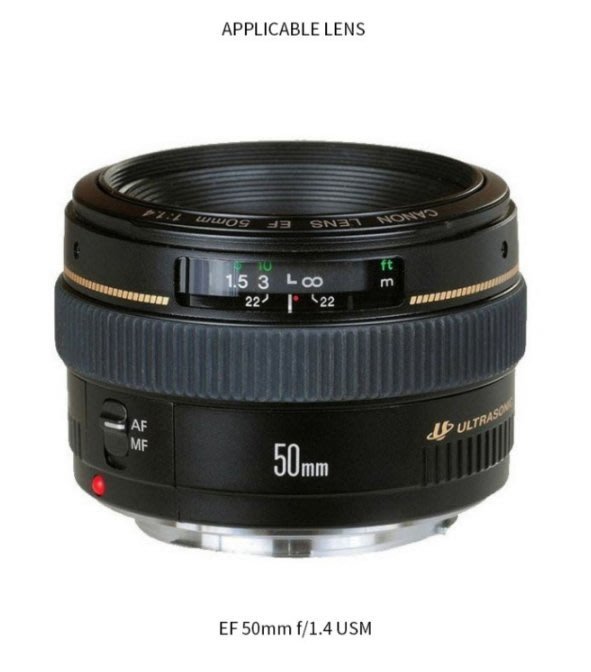 遮陽罩 ES-71II JJC 佳能 遮光罩 50 1.4定焦鏡頭50mm f1.4 相機5D4大光圈標准人像58mm