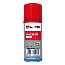 【易油網】【缺貨】WURTH QUICK-FRESH 福士 0893 764 650車輛空調系統清潔劑100ML