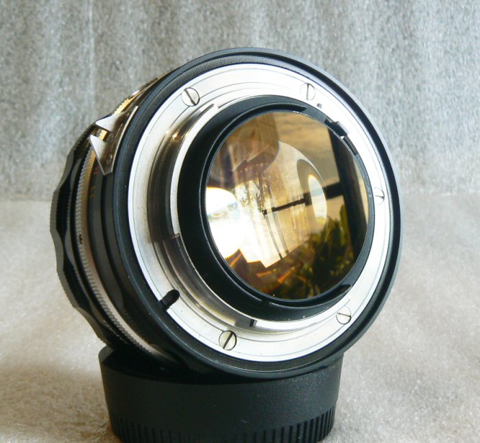 【悠悠山河】完美同新品 黃金鍍膜 初代白嘴 Nikon Nippon Kogaku.50mm F1.4 水晶光學玻璃