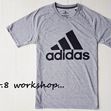 ☆【adidas館】☆【愛迪達adidas LOGO印圖短袖T恤】☆【AD001J2】(M)