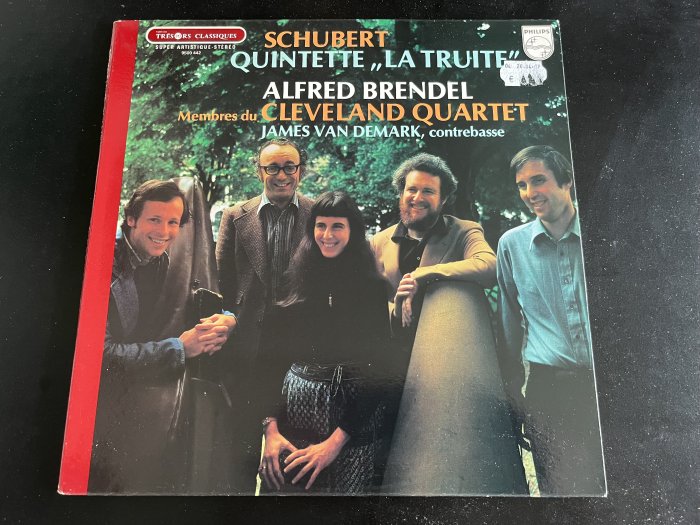 Schubert Quintet The Trout / Brendel / Cleveland Quartet