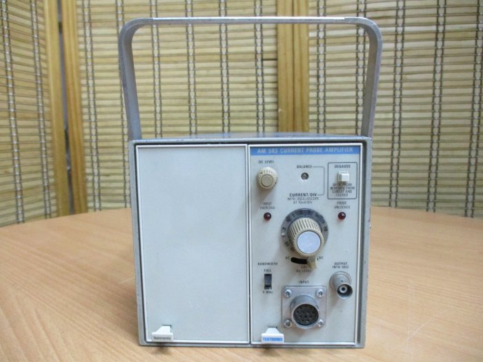 康榮科技二手儀器領導廠商Tektronix TM502A+AM503 Current Probe Amplifier