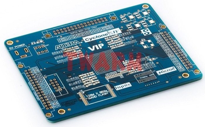 《德源科技》r)VIP FPGA圖像視頻處理套件空PCB Cyclone IV