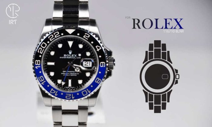 【IRT - 只賣膜】ROLEX 勞力士 格林威治II 腕錶專用型防護膜 手錶包膜 116710 BLNR