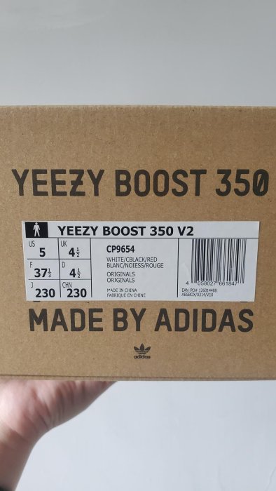 Adidas Yeezy Boost 350 OG Zebra 2020 白斑馬 Kyane West 肯爺 女碼 女鞋 US5 23CM