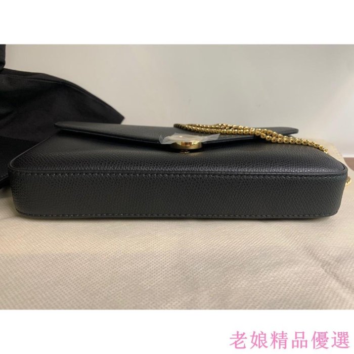 Fendi WOC 黑色 牛皮 可當 手拿包 鏈包 肩包 二用包 *比 LV更有質感*