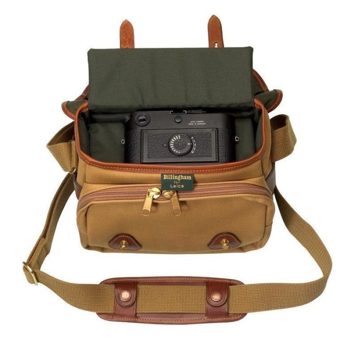 【日光徠卡】白金漢 Billingham For Leica M Bag 黑色．卡其色 原廠公司貨