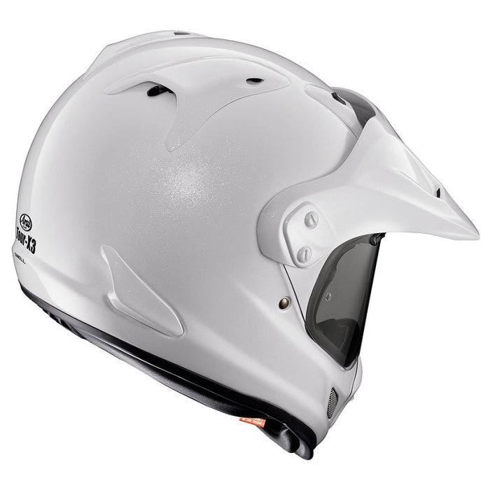 -開關倉庫-Arai TOUR CROSS 3 素色 白色 越野帽 全罩 安全帽