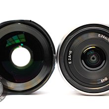 【台南橙市3C】SONY E 16mm F2.8 E-mount + SONY VCL-ECF1 魚眼轉接鏡 #87729