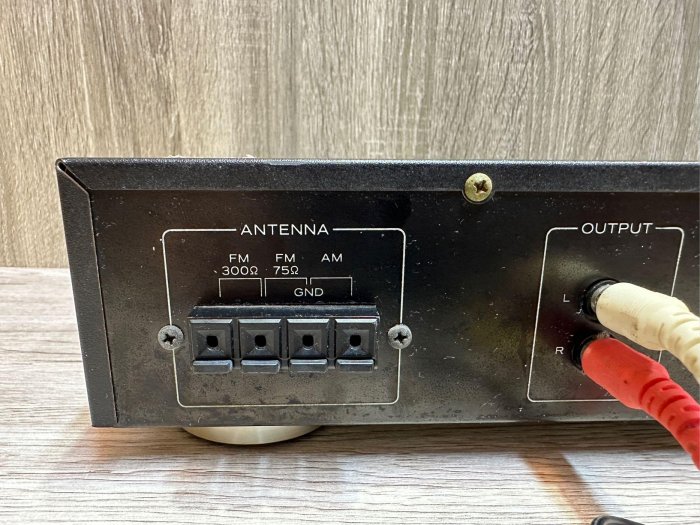 TEAC T-X3000收音機 AM/FM 數位合成器調諧器 收音機 電台 音箱 擺飾 拍戲 二手