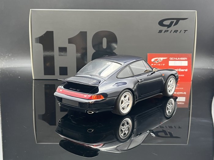 【MASH】現貨瘋狂價 GT Spirit 1/18 Porsche 911 RS 993 blue GT314