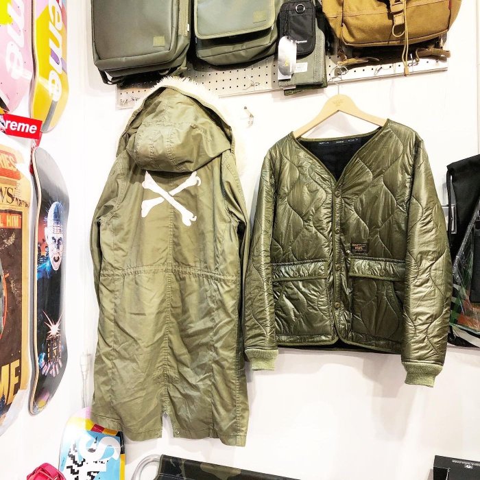 希望商店】WTAPS M-51 JACKET + LINER JK 11AW 經典骨頭魚尾夾克【套裝