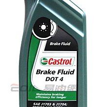 【易油網】【缺貨】CASTROL BRAKE FLUID DOT4 煞車油 #71591綠罐
