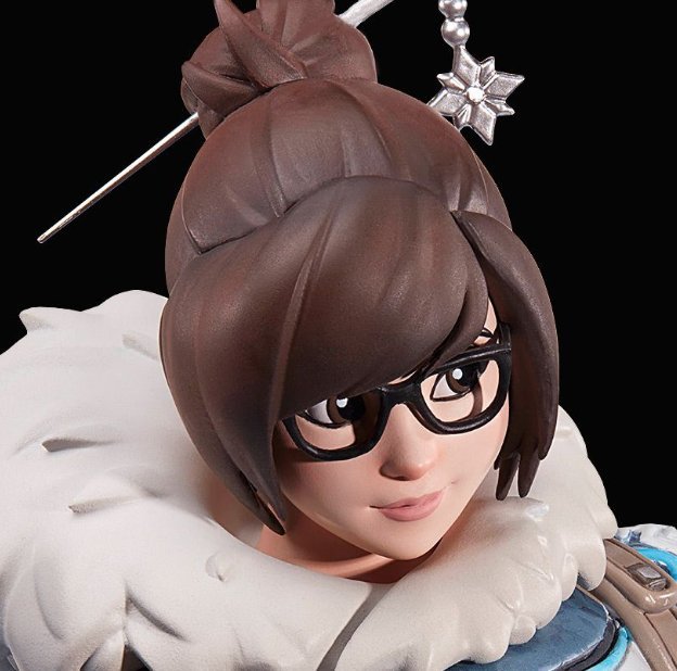 【丹】暴雪商城_Overwatch Mei Statue 鬥陣特攻 小美 雕像 公仔 裝飾 預購