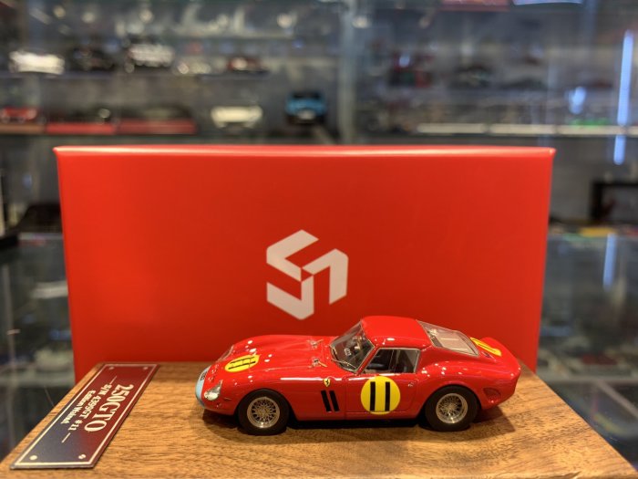 吉華科技@ 1/64 SCM Ferrari 250 GTO S/N 4399 GT #11 (樹酯車