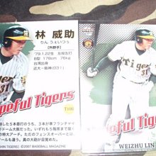 貳拾肆棒球---日本帶回07BBM日職棒阪神隊卡林威助老虎之星