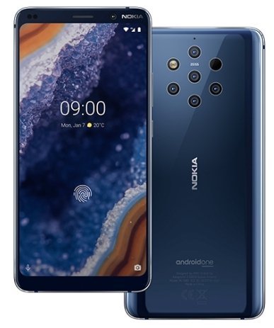 台南『富達通信』Nokia9 PureView 6G+128G 五鏡頭/5.99吋/防水防塵【全新直購價20250元】