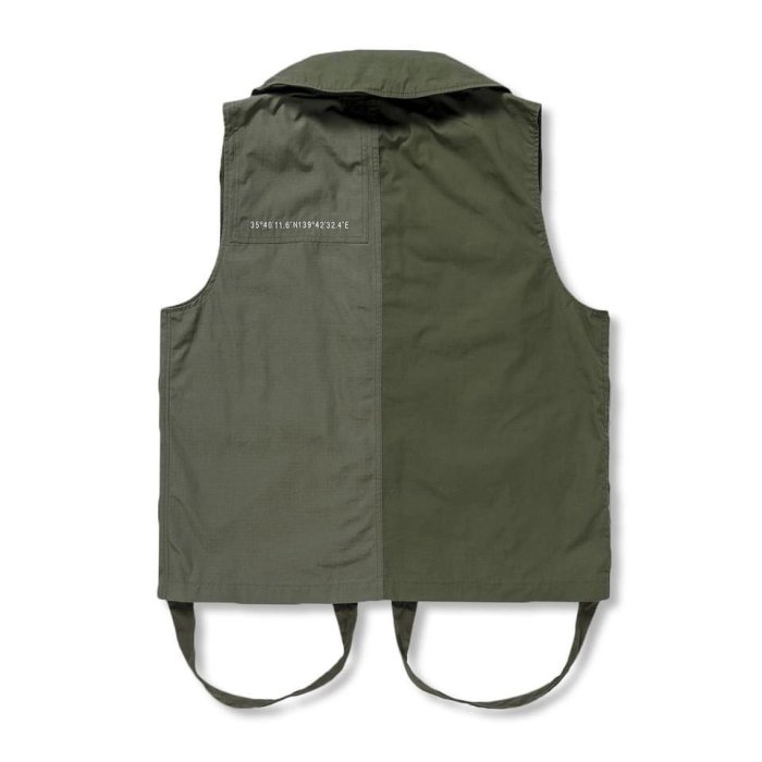 21AW WTAPS TRADER / VEST / COTTON. WEATHER. RIPSTOP 全新正品公司貨