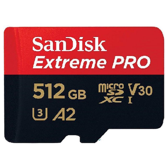 SanDisk 512GB 512G microSDXC 【Extreme Pro 200MB/s】4K V30 SD