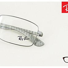 【My Eyes 瞳言瞳語】Ray Ban 雷朋經典品牌 RB8414 碳纖維光學鏡架