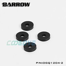 小白的生活工場*Barrow 黑色 矽膠減震墊片 OGQ1204-2