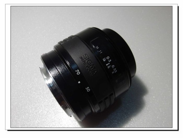 Sigma 35-70mm f3.5-22 for Minolta Sony α Sony A(LM-55)