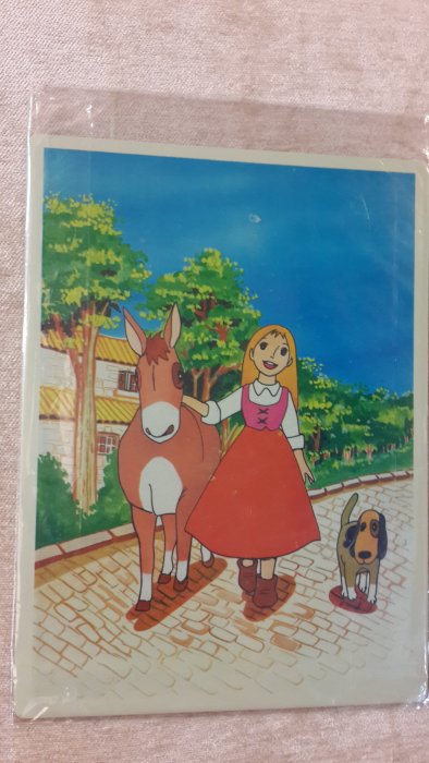 【五六年級童樂會】 早期絕版懷舊童玩 早期卡通小英的故事 墊板(非賣品)