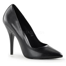 Shoes InStyle《五吋》美國品牌 PLEASER 原廠正品基本款尖頭高跟包鞋 有大尺碼 特價『黑色』