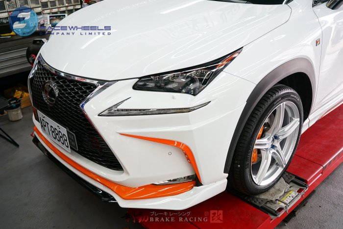 NX - Lexus 實著 Face Wheels FF70(flow forming) 旋壓鋁圈 歡迎詢問 / 制動改