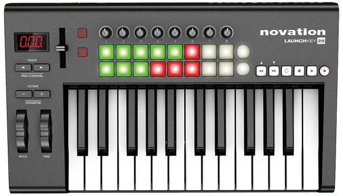 【金聲樂器】全新 Novation LaunchKey 25 鍵 電腦 及 iPad 用主控鍵盤