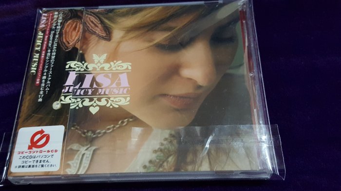 R日語(二手CD)LISA~JUICY MUSIC~日版~有側標