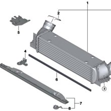 ☆光速改裝精品☆BMW N54 N55 Intercooler 中冷器 原廠卡扣 扣環 C型扣