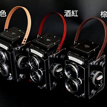 ＠佳鑫相機＠（全新品）Rolleiflex專用 真皮相機手腕帶(黑色) 剪刀腳 祿萊 Rollei 雙眼2.8、3.5相機