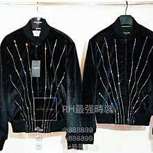 SAINT LAURENT PARIS SLP放射線水鑽夾克GD太陽 bigbang小豬dior homme 小鬼