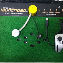 二手-近全新golf launchpad tour simulator Xbox 360 高爾夫球遊戲周邊設備/揮杆練習 | Yahoo奇摩拍賣