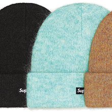 【日貨代購CITY】2022AW Supreme mohair beanie 毛帽 黑色 保暖 現貨