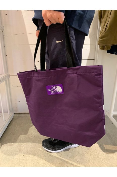 小鹿♥臻選】THE NORTH FACE PURPLE LABEL 紫標Logo Tote 托特包預購