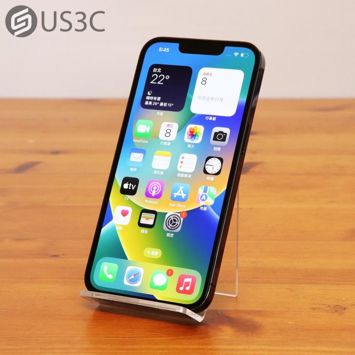 【US3C-板橋店】公司貨 Apple iPhone 13 Pro 128G 6.1吋 石墨色 A15晶片 1200萬像素主相機 支援5G UCare店保6個月