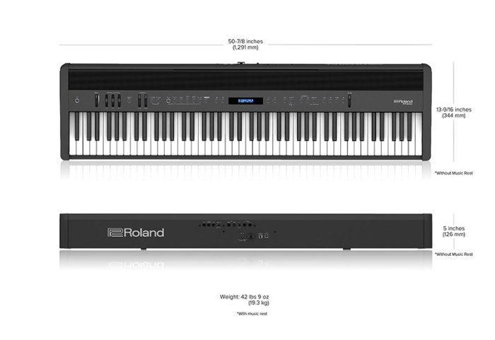 造韻樂器音響- JU-MUSIC - Roland FP-60X 數位鋼琴 電鋼琴 FP60X FP60 黑色 完整版