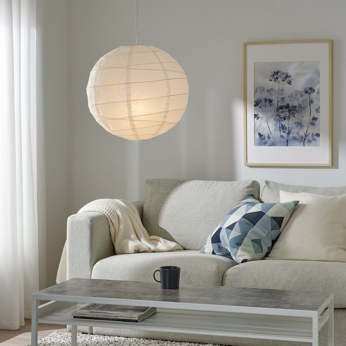 瑞典宜家 IKEA 燈籠 燈罩  吊燈罩 diy燈具（粉色）